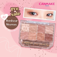 การลดอายุ CANMAKE PETIT PALETTE EYESHADOW : แคนเมค พีทิช พาเลท อายแชโดว์ x 1 ชิ้น abcmallสุขภาพและคว