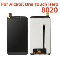 For Alcatel One Touch Hero 8020 8020D OT8020 8020A LCD Display Touch Screen Digitizer Assembly + Tools