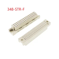 5pcs DIN 41612 Connector 3 Rows 48 Pin Din Female Sockets Receptacle Vertical Through Hole PCB 3x16 48 Pin Pitch 2.54mm