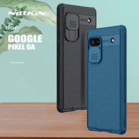 Nillkin for Google Pixel 6A Case Camshield Cover Slide Camera Ultra-Thin Textured Privacy Case for Google Pixel 6A Lens Case