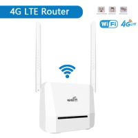 EATPOW 4G Wifi Router SIM Card Router Wifi 300Mbps LTE Wireless Wi-Fi Router Home Hotspot Support 4G To LAN Port 16 WiFi Users