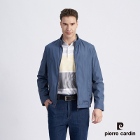 Pierre Cardin皮爾卡登 男款 都會休閒立領薄夾克外套-藍色 (5215666-37)