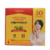 內地直送 - Costco/開市客 韓國進口TEAZEN蘋果醋粉5g*50條入0糖沖飲果汁清爽
