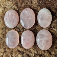 Rose Quartz palmstones (from Canada)