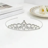 OEM SK-K81 Mahkota Anak Perempuan Bando Mahkota Wanita Korea Fashion Bando Princess / Bandana Mahkot