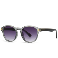 2022 baru Tom Ford fesyen pusingan bingkai ins wind sunshade mirror lelaki cermin mata hitam trendy sunglasses wanita