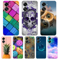 For Oneplus Nord 2T 5G Case Soft Silicone Back Cover for One plus Nord 2T 2022 Phone Cases Sweet Girls Cover Shockproof Nord 2 T
