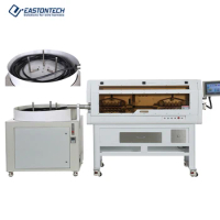 EASTONTECH EW-05S+C Automatic wire cutting stripping and coil winding machine 400sqmm cable with coiler collecting