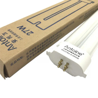 Sesuai untuk lampu fluoresen meja pelindung mata Antoine model FPL27EX D, cahaya putih tulen 27 watt