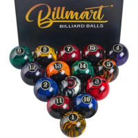 Balls Pool Table Accessories 2-1/4" Regulation Size 16 Pool Balls Billiard Set
