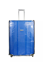 Travel Time Sarung Koper - Luggage Cover Polos Travel Time SM01 - Ukuran L untuk Koper 28-29 inch - transparan