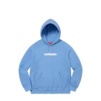 SUPREME SS23 MOTION LOGO HOODIE BLUE