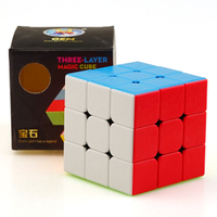 [ Bàn Tay Thiêng Liêng Đá Quý Bậc Ba ] Khối Rubik Bậc Ba Để Thi Đấu Đồ Chơi Khối Rubik Màu Rắn Không Phai Màu