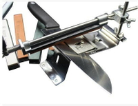 磨刀架 定角磨刀石架磨石刨刀墊子剪刀可調節水槽架菜刀伸縮磨刀器雕刻刀