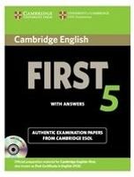 Cambridge English First 5 Self-study Pack (Student\'s Book with Answers and Audio CDs (2) 1/e ESOL  Cambridge