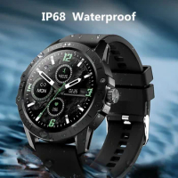 KUMI Smart Watch Bluetooth Call Sport FitnessThermometer Blood Pressure Monitor Waterproof Smart watch for men women Free ship