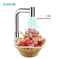 AIKE Air Tap Dryers Faucet Design Automatic High Speed Air Dryers for Vegetables Fruit Drying Smart Kitchen Appliances AK7171