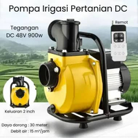 Pompa Air Irigasi Pertanian DC 48V 900W Mesin Waterpump Pompa Sedot Air Irigasi Sawah 2 Inch