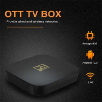 TV Box 4K Ultra HD Android10.0 5G WIFI 905 Core HDR 8GB Video TV Receiver Smart 2.4G Box Video Media Player Home Theater TV