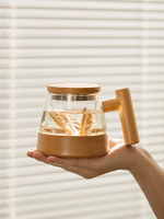 日式簡約網紅玻璃杯茶水分離泡茶杯個性創意磁吸杯家用辦公室杯子