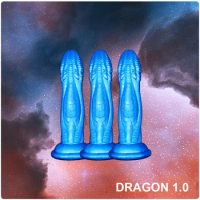 Kiss Of Dragon Blue Penis Pearlescent Powerful Orgasm Erotic Tools Bat With Suction Cup Anal Sex Toy Advanced Players Huge Dildo
