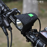 自行車燈強光夜騎行USB充電死飛單車配件T6超亮山地車前燈防雨水 免運開發票
