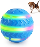 ALL FOR PAWS Interactive LED Dog Ball for Boredom Motion Activated Moving Dog Balls Toy Lights Up fo