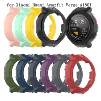 Protective Case for Huami Amazfit Watch 3 Verge A1801 Smartwatch Replacement Shell Shockproof Cover for Xiaomi Huami Amazfit 3