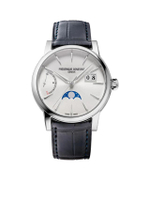 นาฬิกาข้อมือผู้ชาย Manufacture Classics Power Reserve Big Date รุ่น FC-735S3H6 ขนาด 40 มม. สีเงิน