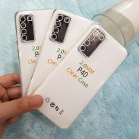 HUAWEI P40 SILIKON SOFT CASE BENING CLEAR TEBAL TRANSPARAN