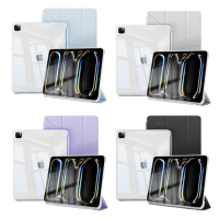 【Nil】iPad Air2 2025/Air 2024 13吋 Y折滑軌平板皮套 休眠喚醒保護殼 側吸筆槽保護套