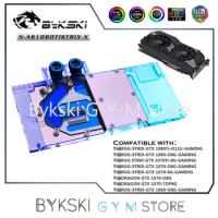 Bykski GPU Water Block For ASUS GTX1080TI 1080 1070 Raptor Graphics Card ,VGA Cooler,5V/12V M/B SYNC,N-AS1080TI STRIX-X