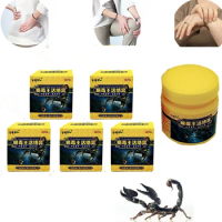 5 Pcs/lot Scorpion Ointment Pain Plaster Tiger Balm Powerful Efficient Relief Headache Muscle Pain R