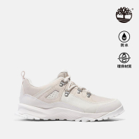 Timberland官方旗艦 女款白色Lincoln Peak GORE-TEX防水低筒健行鞋|A6488EM1