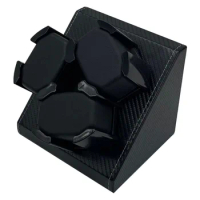 Watch Winder for Automatic Watch 3 Watch Winder,PU Leather Organizer,2 Rotation Mode, Box for Wristwatch Mechanical Watches