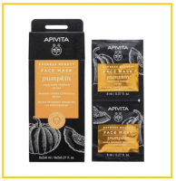 APIVITA 艾蜜塔南瓜排毒速效面膜套裝 EXPRESS BEAUTY FACE MASK WITH PUMPKIN (DETOX) DUO SET 6X2X8ML 