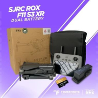 SJRC ROX F11 S3 XR WITH SMART CONTROLLER GPS 3-Axis Gimbal 4K 45 Min - SJRC F11 S3 XR Bundle 64GB