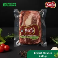 Brisket PE Slice - Beefy Berat 250