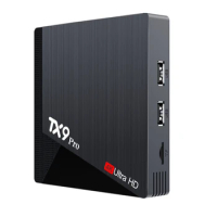 HOT-TX9 Pro Android 10.0 Set Top Box 6K HD Dual Brand 2.4G 5.8G WiFi Media Player AIIwinner H313 Smart TV Box EU Plug