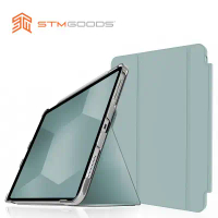 澳洲【STM】Studio iPad Air 第4/5代 iPad Pro 11吋 1~4代 專用極輕薄防護硬殼 (透灰)