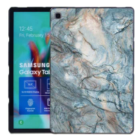 Marble Hard Shell Tablet Case for Samsung Galaxy Tab S4/Tab S5e 10.5"/Tab S6/Tab S6 Lite 10.4" P610 P615/Tab S7 T870 T875 11"