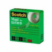 【3M】3M Scotch 隱形膠帶 810-3/4 19mm×36Yds(32.9M)