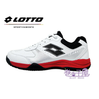 【剪標品出清】LOTTO樂得 男鞋 皮質 運動鞋 慢跑鞋 網球鞋 [LTM28] 白黑【巷子屋】