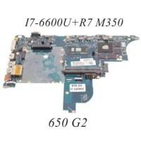 CIRCUS-6050A2723701-MB-A02 840713-001 840713-601 For HP ProBook 650 G2 Laptop Motherboard I7-6600U CPU+R7 M350 GPU