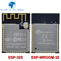 ESP-32S ESP-WROOM-32 ESP-WROOM-32D ESP32 ESP-32 Bluetooth and WIFI Dual Core CPU with Low Power Consumption MCU ESP-32