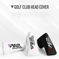Wear Resistant PGM Golf Club Head Cover Nylon Anti Scratch Golf Accessories Washable Push Rod Protective Sleeve Golf Course