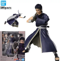 In Stock Original Bandai Naruto S.H.Figuarts Uchiha Obito 15CM Model Anime Decoration Action Figure Toy Collection Gift