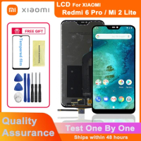 5.84" Original LCD Display for Xiaomi Mi A2 Lite LCD touch screen digitizer assembly Replaceable parts For Redmi 6 Pro LCD
