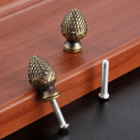 Antique Bronze kitchen cabinet drawer knob dresser cupboard wardrobe furniture Pulls Handle Wooden Box Jewelry Box knobs 25*15mm