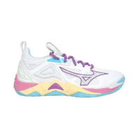 MIZUNO WAVE MOMENTUM 3 女排球鞋-訓練 運動 美津濃 白紫黃藍粉